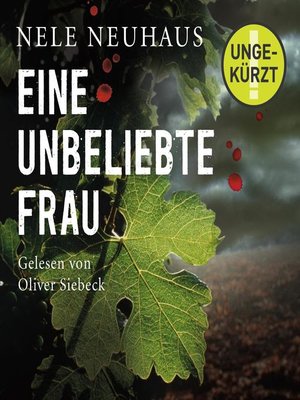 cover image of Eine unbeliebte Frau (Ein Bodenstein-Kirchhoff-Krimi 1)